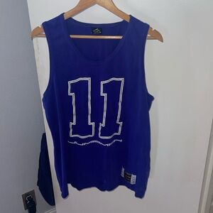 Nike Air Jordan XXL purple tank top